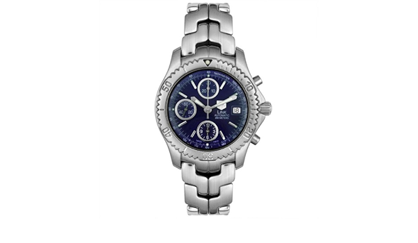 TAG Heuer Men's CT2110.BA0550 Link Collection Chronograph Automatic Watch :  Amazon.in: Sports, Fitness \u0026 Outdoors