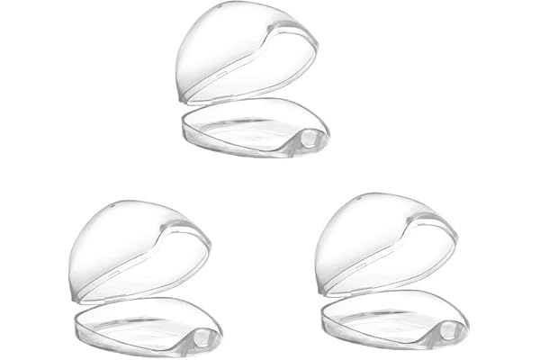 Boite Tetine | 3 Pièces Boîte De Sucette Portable Bébés | Portable Boîte À Rangement Tétine | Accessoires De Sucette Pour Sucette 7x6x5.5 Cm