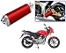 Auto Pearl Premium Quality High Performance Bike Exhaust Muffler Silencer Triangle Red For - Bajaj Pulsar 150 RS.2899.00