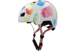 ‎FISCHER FISCHER BMX Kinder-Helm, Fahrradhelm, Radhelm, Dirt Bike Helm Plus mit integriertem LED-Rücklicht