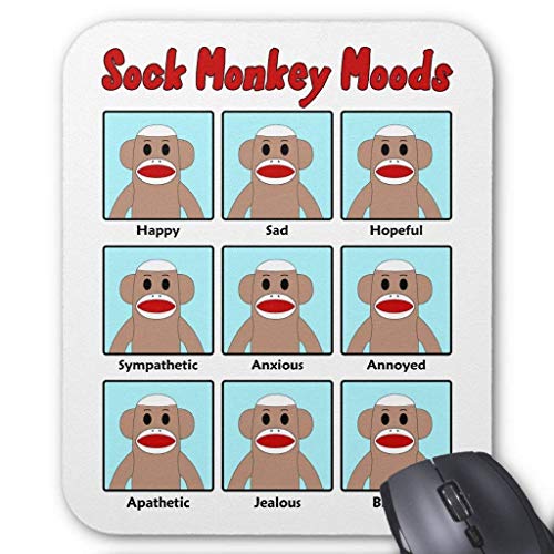 Preisvergleich Produktbild Sock Monkey Moods Mousepad