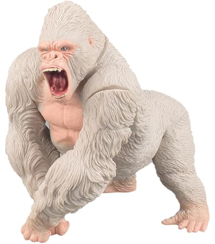 SCHLEICH 14661 Gorilla Männchen – Detailgetreue Spielzeugfigur