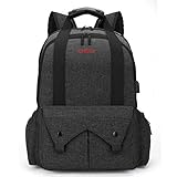 CoolBELL Baby Wickeltasche mit USB Port / Große Größe Baby Wickeltasche mit isolierte Taschen / wasserdicht Reise Knapsack / Windelhenkeltasche einschließlich Wickelunterlage und isolierte Beutel,