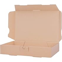 verpacking Maxibrief MB-4 Postdozen, maxibrief, 320 x 225 x 50 mm, aantal naar keuze, DIN A4, wit, recyclebare vouwdozen, ideaal voor goederenzending, 10 stuks