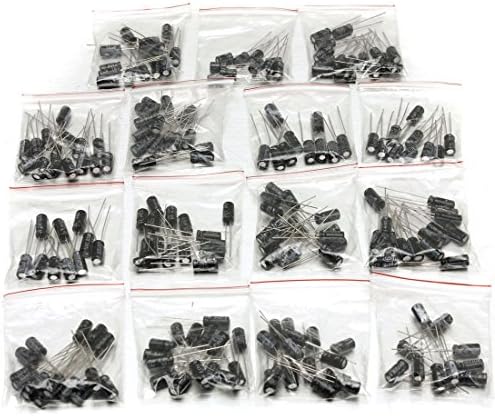 Electrolytic Capacitor Bag /12 kinds/each 10/1uf-470uf/Separate Load