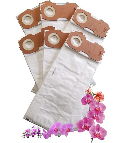 8 Sacchetti In Microfibra Per Aspiratore + 10 Profumatori: Ricambi Compatibili Per Folletto 120/121/122, Qualità Garantita