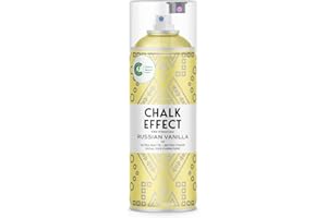 CL COSMOS LAC Farba kredowa Spray Chalk Effect – wysokiej jakości farba kredowa w sprayu, farba w sprayu (Russian Vanilla)