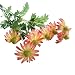 Produktbild Künstliche Chrysantheme VENMO 1PC Fake Blumen Künstliche Aster Chrysantheme Floral Hochzeit Bouquet Party Dekor (Rot)