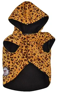 Douge Couture Hoodie for Dogs, Yellow (26cm)