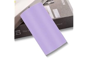 LUO YIYI Light Purple Self Adhesive Frosted Wallpaper Border Stick Waterproof Wall Border Easy to Apply Kitchen Bathroom Tiles Sticker 3.9x393 inch