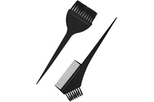GAOHUI Hair Dye Brush Hair Dye, Hair Dyeing Tool Set,Brush Double-sided Coloring Comb Set for DIY Hair Coloring Salon(2PCS)