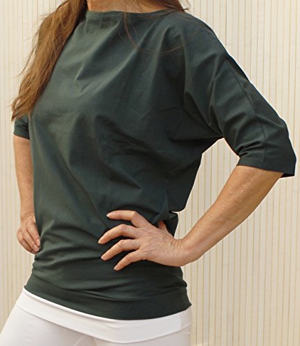 ESPARTO Halbarmshirt "Sadaa" in Bio-Baumwolle