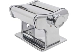 Pratiko Life Macchina per Pasta Fresca Rullo 150 mm Acciaio Manuale Stendi Impasto