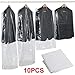Produktbild Yahee 10er Set Kleidersack Kleiderschutzhülle Anzug/Bekleidungsschutz