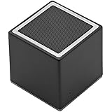 DiPRO Acoustics 5Watts Cube Bluetooth Speaker Portable with Bluetooth Receiver Adaptor for home, for kids, for phones (Black)