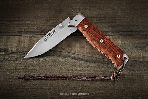 Cudeman 384-K Navaja de Caza, marrón, L