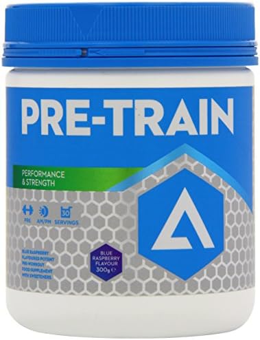 Adapt Nutrition Pre Train - 300g - Blue Raspberry - Potent 16 ingredient formula