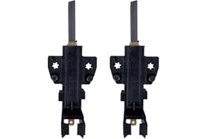 GENERISCH 2x Kohlebürsten Motorkohlen mit Halter für Etna Gorenje Privileg 182366 5 x 13,5 x 32 mm 4,8mm AMP Waschmaschine