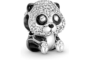 H.ZHENYUE Jewelry Animal Charms for Women Lucky fit Bracelet Necklace for Woman Girls,925 Sterling Silver Pendant Beads,Happy Birthday Christmas Halloween Valentine's Day Gifts