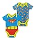 Baby Boy's Superman Romper Sleep Suit (Set of 2) (3-6 Months)