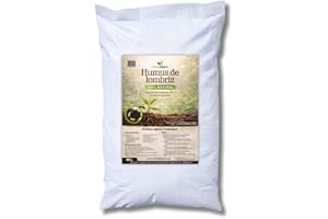 Worm Humus 40L Vermiduero Organic Fertilizer 100% natural and ecological. Renew the soil and care for your plants.