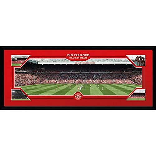Manchester United FC Official Football Gift Old Trafford Picture (30 x 12)...