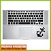 Produktbild "Anker " Aufkleber Sticker für Trackpad handauflagefläche Handablagefläche Trackball Macbook Air 11 13, Macbook skin 13, 15, 17 Zoll inch Apple Notebook Aufkleber ohne Hintergrund Tattoo Vinyl PEGATINA Apple Mac