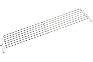 GIRXZYBX 7641 63CM Edelstahl warmhalterost für weber spirit 300 Serie 320 e320 e310 e330 gbs, grillrost für weber Spirit 700, 90 Rost ersatzteile Genesis Silver/Gold B&C, Genesis Platinum I & II