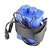 Produktbild haosshop Akku Pack Schutzhülle 8,4 V 6 x 18650 Wasserdicht House Cover für Fahrrad Lampe, blau