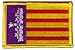 Produktbild Aufnäher Patch Flagge Spanien Mallorca - 8 x 6 cm