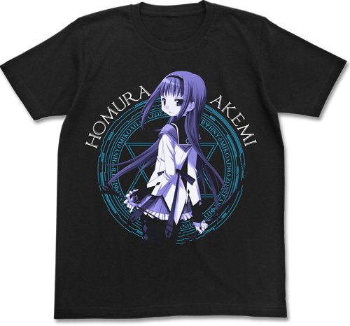 Preisvergleich Produktbild Puella Magi Madoka Magica Akemi Homura T-Shirts Black XL
