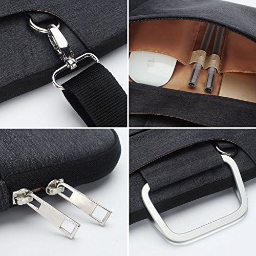DOMISO Wasserdicht H  lle Carry Tasche Schultertasche f  r 14 zoll Laptops   13 5  Microsoft Surface Book   14  Lenovo Flex 4   6   14  HP 14   14  AS