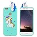 Produktbild Tophung Huawei P10 Lite Cartoon 3d-Motiv, weich, bunt, für Mädchen, Einhorn-Design, sehr dünn für Huawei P10 Lite Schutzhülle Gel Case/Schutzhülle, Gummi, für Mädchen, Kinder