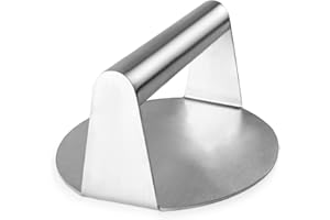 IBILI -Prensa Hamburguesas de Acero Inoxidable - 14,5 cm