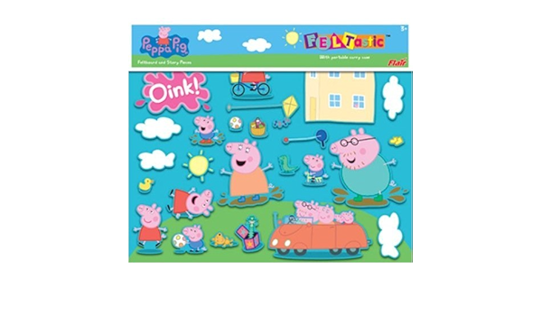 peppa pig fuzzy felt