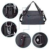 Coofit Damen Canvas Umhängetasche Messenger Bag Handtasche Hobo - 3