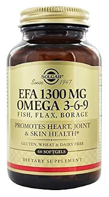 SOLGAR OMEGA 3-6-9 SOLGAR OMEGA 3-6-9, Poisson, Lin, Bourrache 60 sofgels