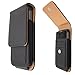 Produktbild caseroxx Handy-Tasche Outdoor Tasche für Land Rover Explore aus Echtleder, Handyhülle für Gürtel in Schwarz