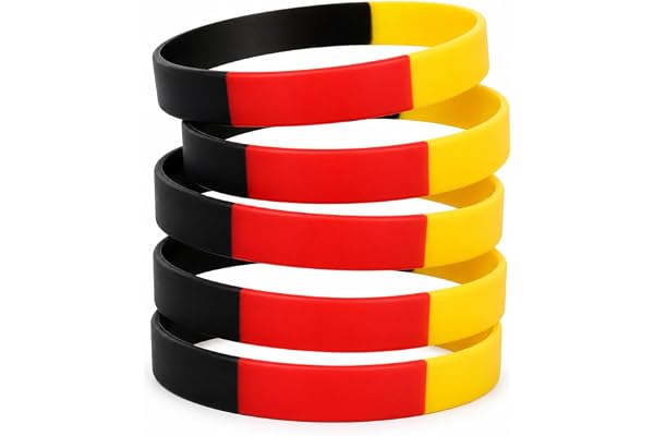 TK grupp Timo klingare 6X fläktarmband armband silikonband Tyskland silikon medfödelse giveaway förlovningsbarn barnkalas fus