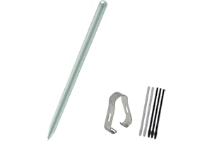 PEIXIONG Galaxy Tab S7 FE S Ersatz-Eingabestift für Samsung Galaxy Tab S7, Tab S7 FE SM-T730, SM-T733, SM-T736B Touchpen (ohneBluetooth) + Spitzen/Schreibfedern (Mystic Green)