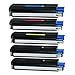 Produktbild Premium 5 x Toner Patrone Kompatibel zu Oki C3100 C 3100 , C 3200 C3200 , C 5100 C5100 , C 5200 C5200 , C 5250 C5250 , C 5300 C5300 , C 5400 C5400 ,C 5450 C5450 , C5510 , C5510MFP , C5540 , C5540MFP - OEM ID 42127405 , 42127406 , 42127407 , 42127408 (6.000 Seiten Schwarz je farbe 6.000 Seiten C/Y/M)