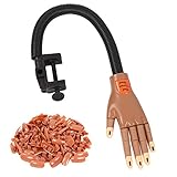 MultiWare Nail Training Hand Practice Nail Art Trainer Adjustable Training Hand Model Acrylic Gel