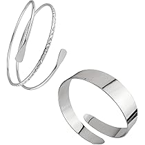 555Jewelry Braccialetto Regolabile Donna - Cordone Intrecciato Centrale In Acciaio Inox 316L, Argento