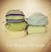 Logan + Lenora Classic Wet Bag - Nappy Diaper Wet Bag - Beach, Pool, Gym Bag for Swimsuits or Wet Clothes - Made in USA -Waterproof (Zoom Cars)
