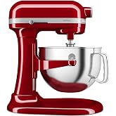 KitchenAid Artisan Kaldırılabilir Kaseli Stand Mikser, Empire Red, 5,6 L