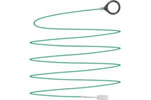 SAVITA Narzedzie do Czyszczenia Odplywu Szyberdachu, 300cm Szczotka do Czyszczenia Rur Dluga Elastyczna Drut Odplyw Szczotka Rura Srodek Narzedzie do Poglebiania Samochód Zbiornik Paliwa Lodówka