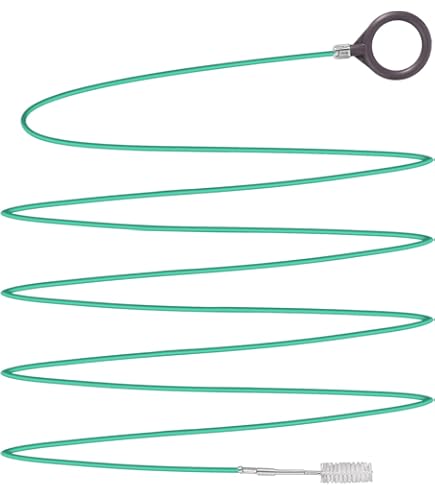 MYG Brosse De Nettoyage Flexible Pour Drain De Réfrigérateur 95cm Long Poils En Nylon Nettoyeur De Tuyau De Sortie D'Eau Pour Tuyau De Vidange De Toit Ou Voiture Outil De Débouchage