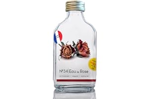 LEVANTHYM N°34 Eau de Rose - parfum floral de pétales de roses distillées - pour parfumer et sublimer vos plats et desserts - épice 100ml