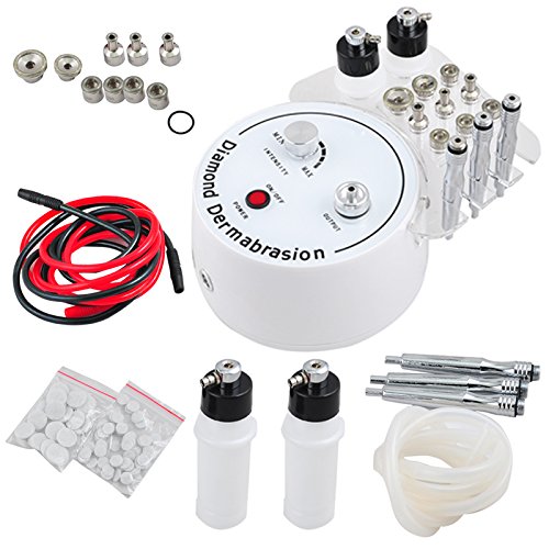 Denshine Protable 108 of Diamond Microdermabrasion Dermabrasion Instruction Massager Vacuum Spray Beauty Machine