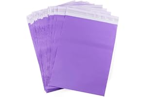 ‎ANSTORE Anstore 60 Versandbeutel Plastik Versandtaschen, Lila Blickdicht Versandtasche Wasserdichte Plastikversandbeutel, Selbstklebend Versandtüten aus Plastik für Kleidung und Textilien, 30 x 40 cm